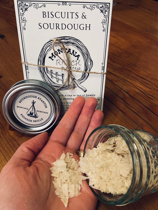 Start Sourdough Kit!  Dehydrated Montana Starter + Recipes
