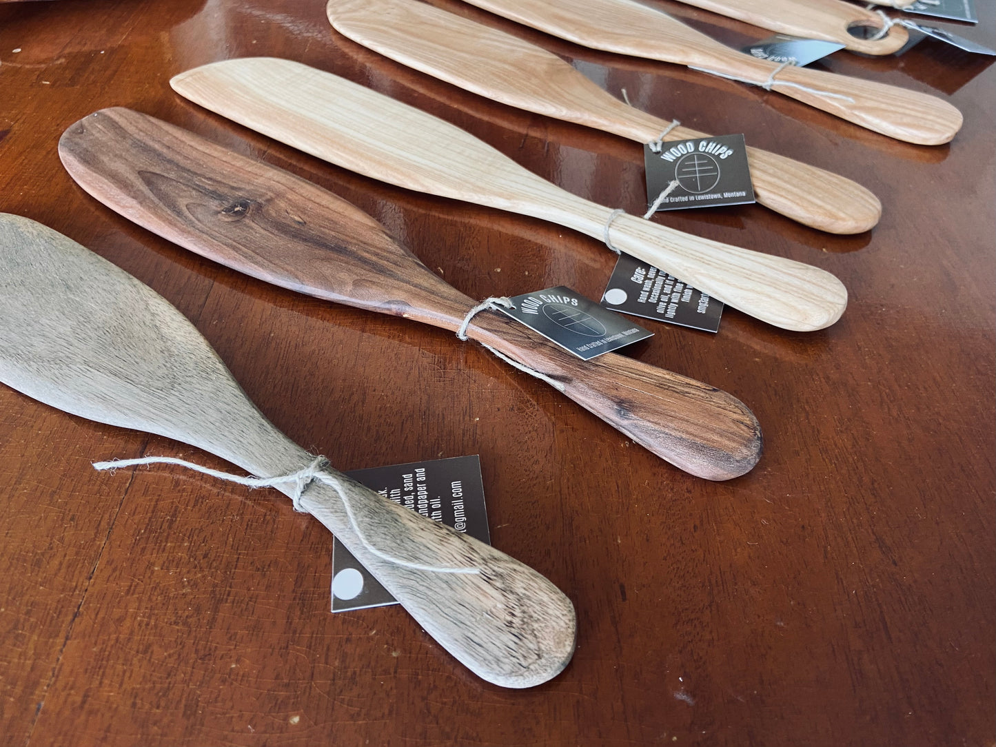 Bread Mixing “Spurtle”, Pale Wood (Ash)