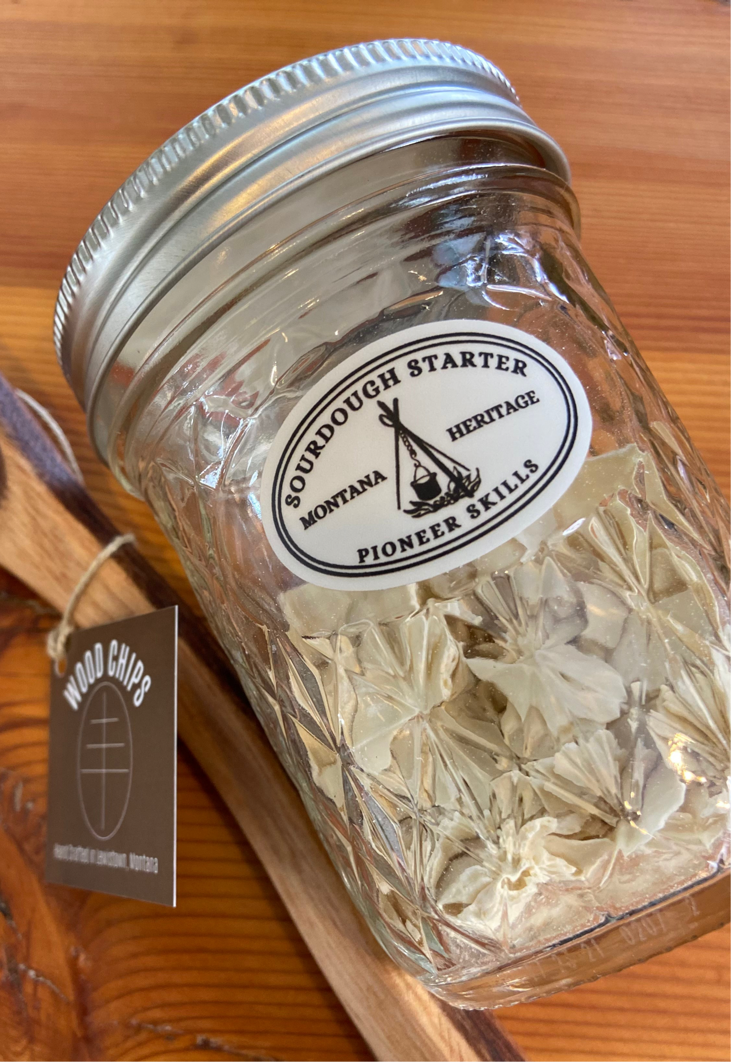 A Sourdough Kit! Montana Starter + Montana Made Red Oak Kitchen Spurtle
