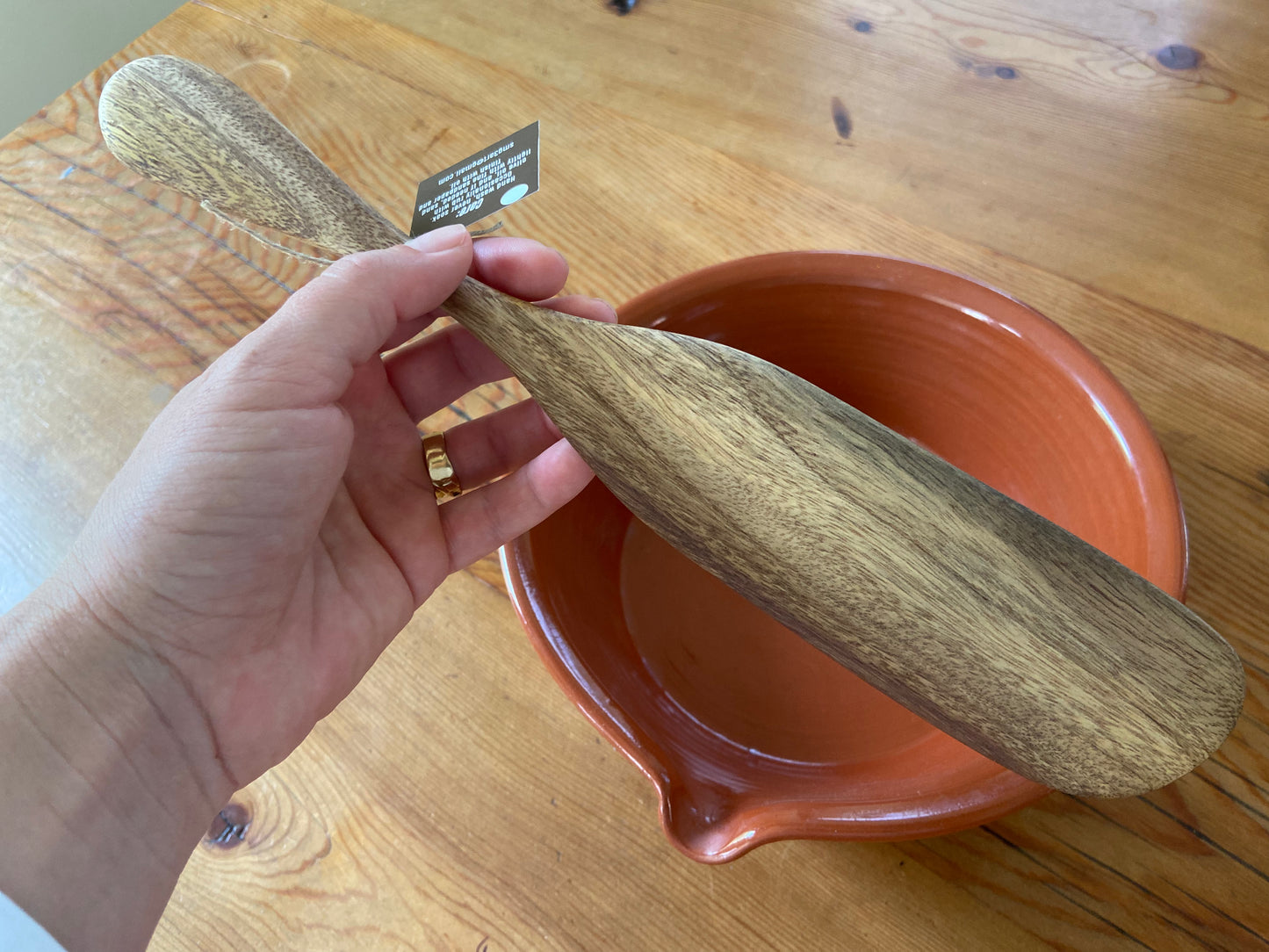 Bread Mixing Spurtle, Montana Made