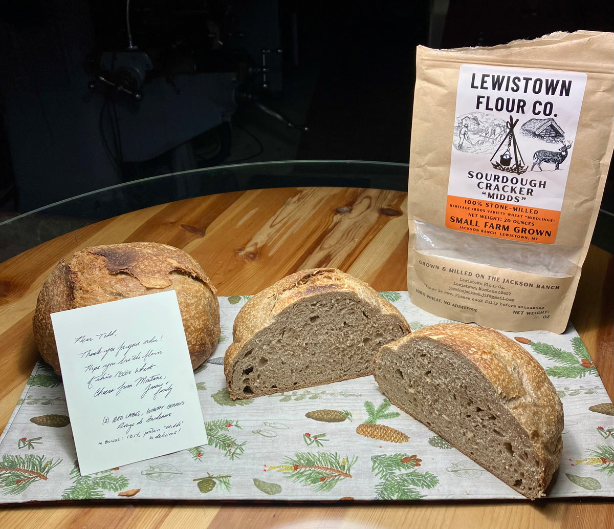 All Purpose Sifted Flour—Rouge De Bordeaux 1800s heritage wheat