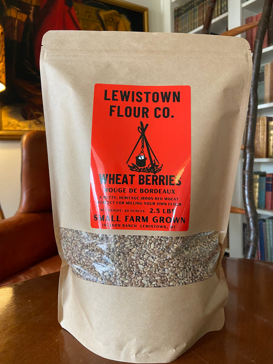 100% Wheat Berries—Rouge De Bordeaux 1800s heritage wheat