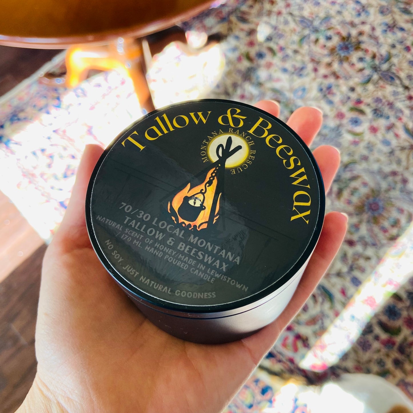 Tallow & Beeswax Candle