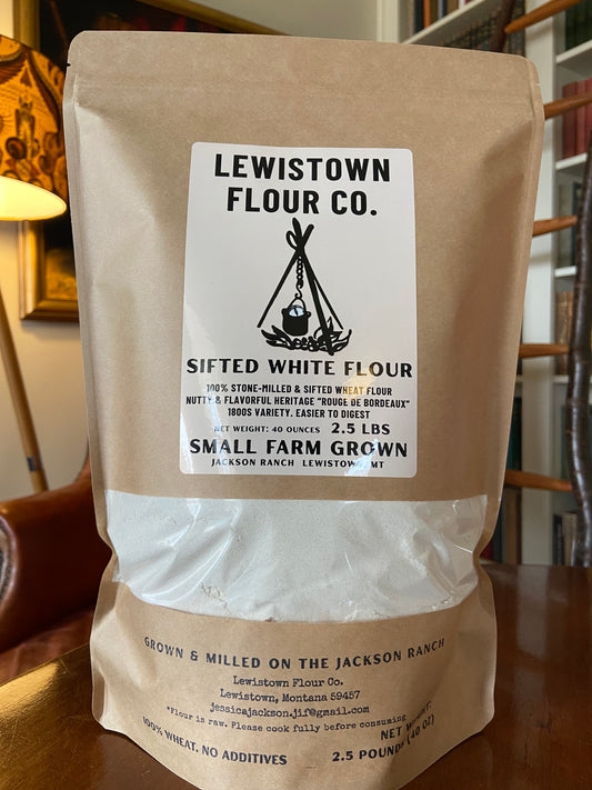 All Purpose Sifted White Flour—Rouge De Bordeaux 1800s heritage wheat