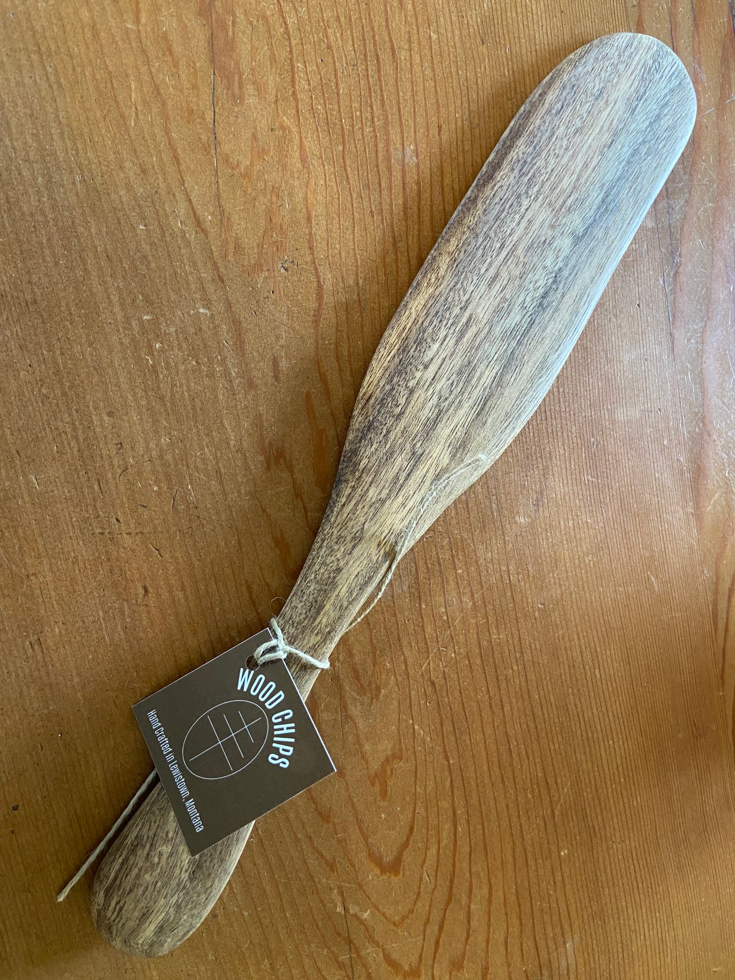 Bread Mixing Spurtle, “Ghost” Wood