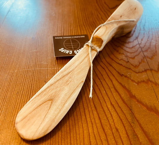Butter knife, ash wood