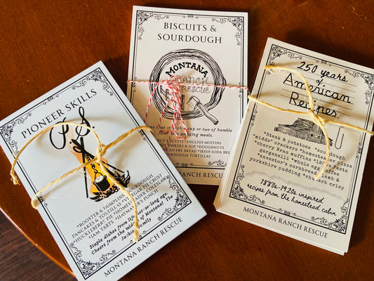 All 3 Mini Cookbook Packs: “PS”, “250 Years”, & “Biscuits”