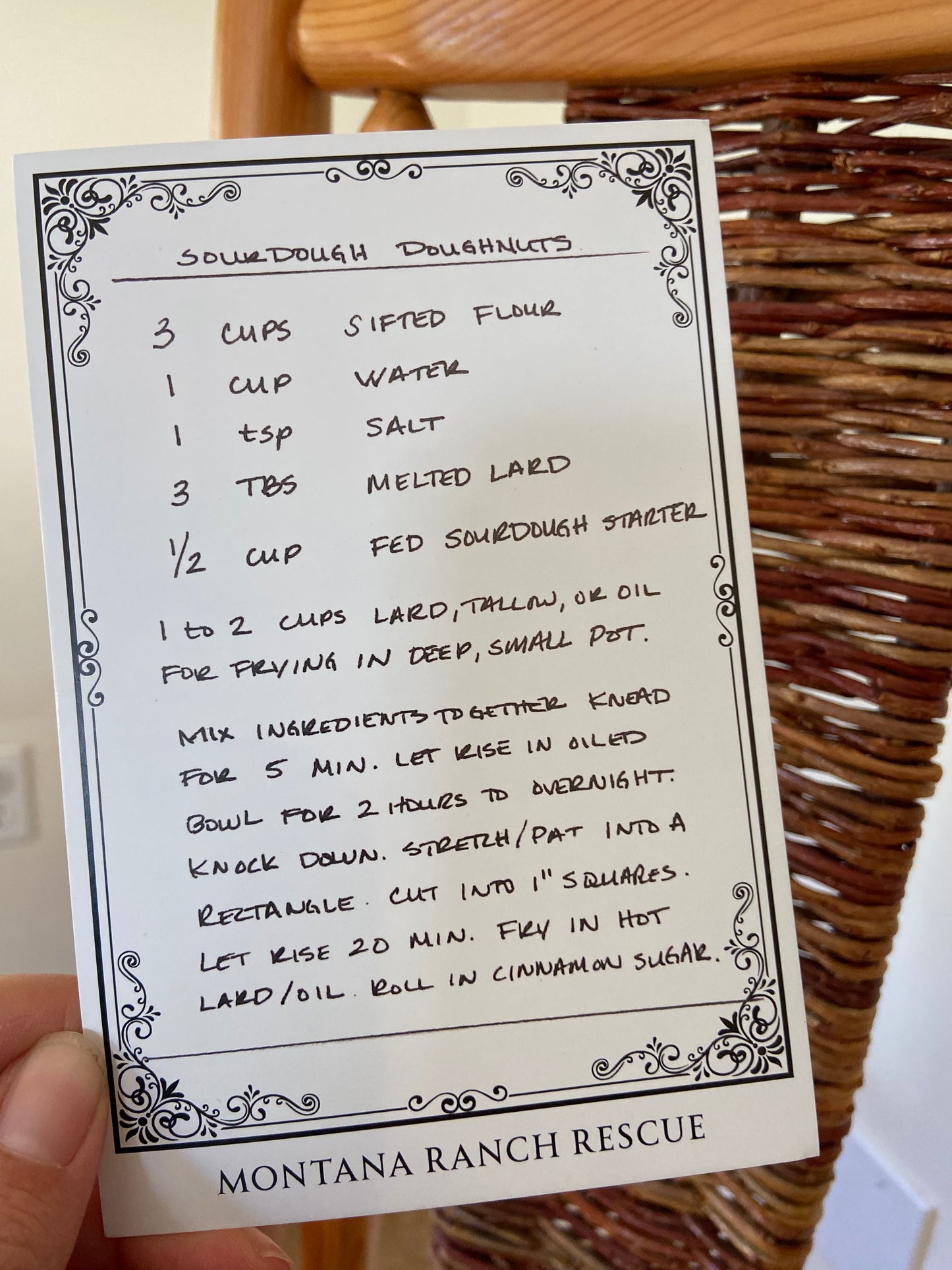 A Recipe Pack—“Biscuits & Sourdough”