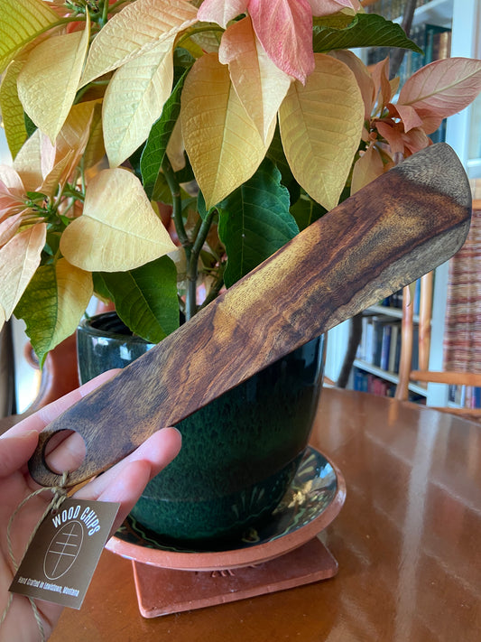 Spalted Mesquite Mixing Spurtle
