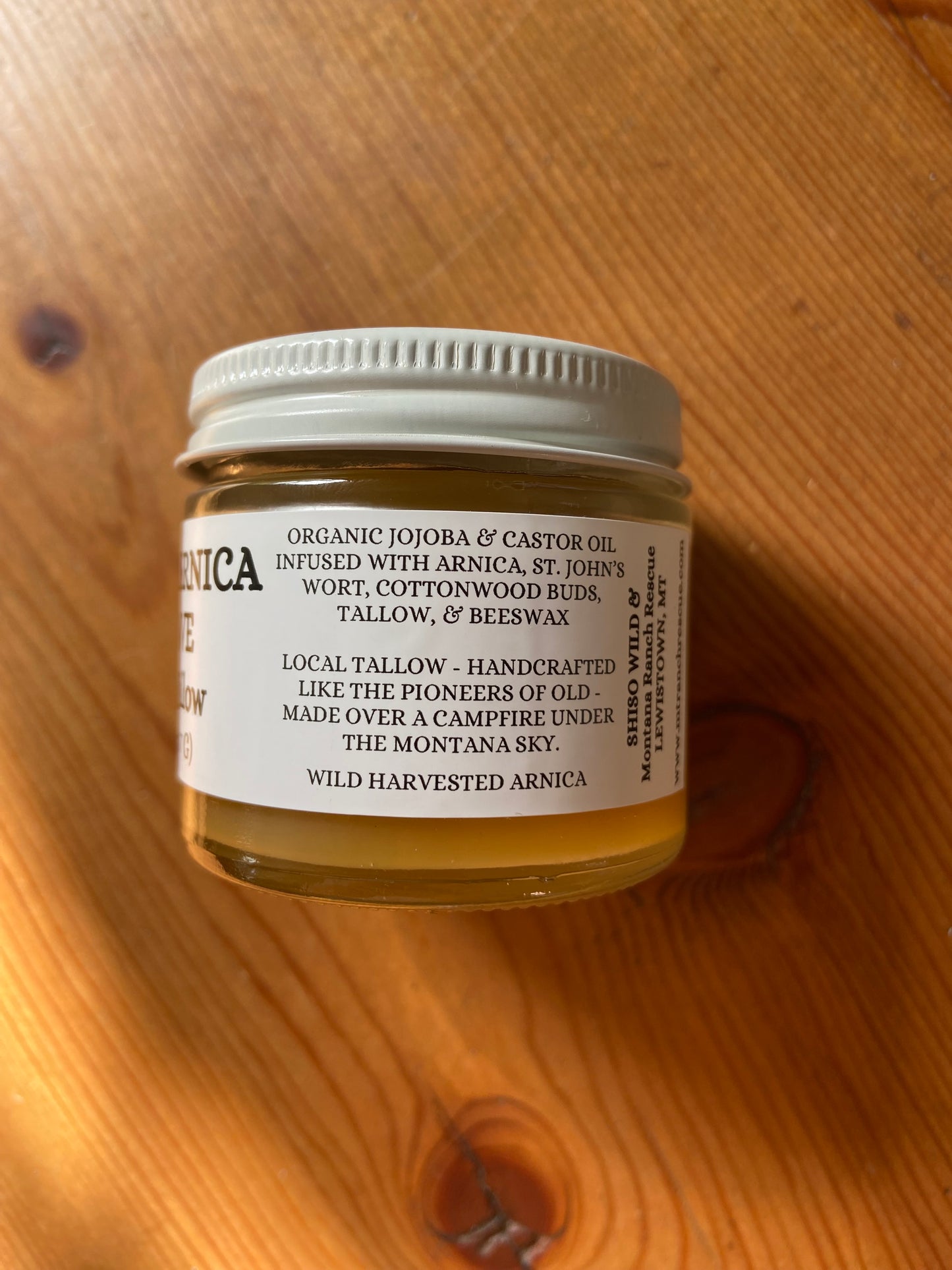 1889 Tallow Pain Salve (as seen made in the 1889 cabin!)