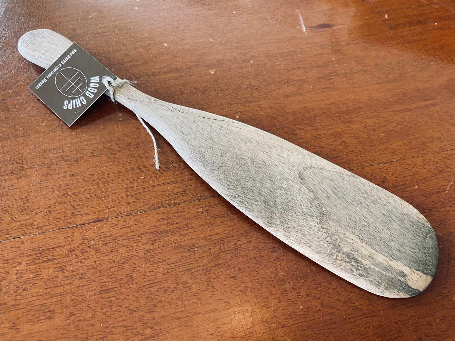 “Ghost Grey” Mixing Spurtle, Montana made