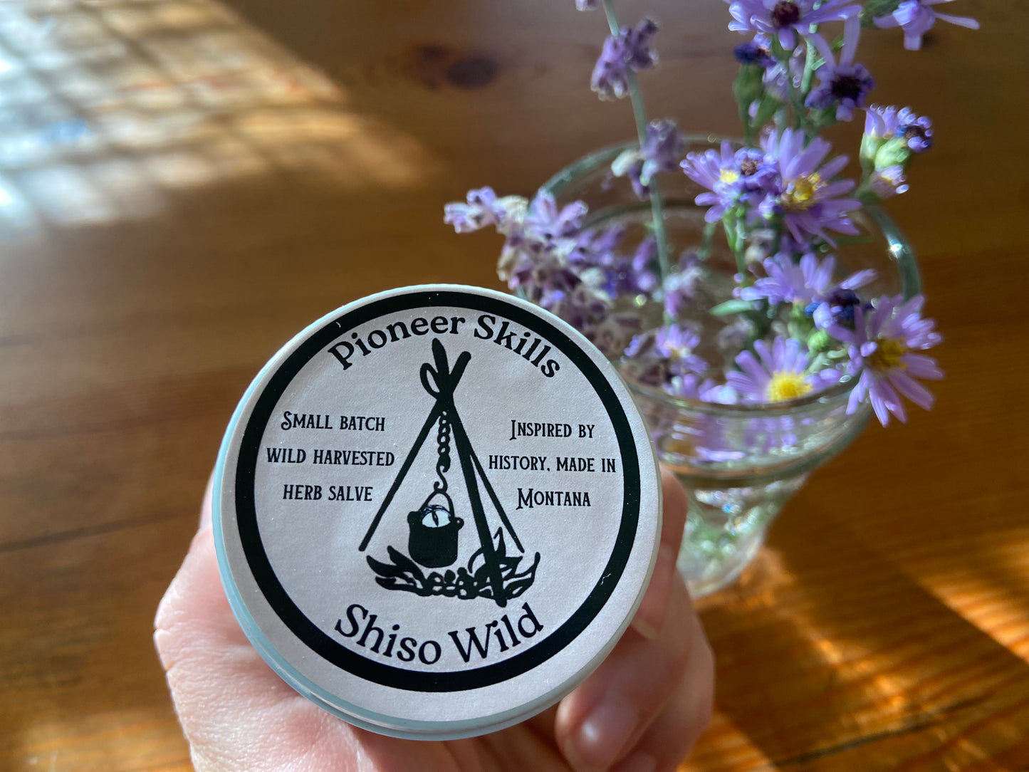 1889 Tallow Pain Salve (as seen made in the 1889 cabin!)
