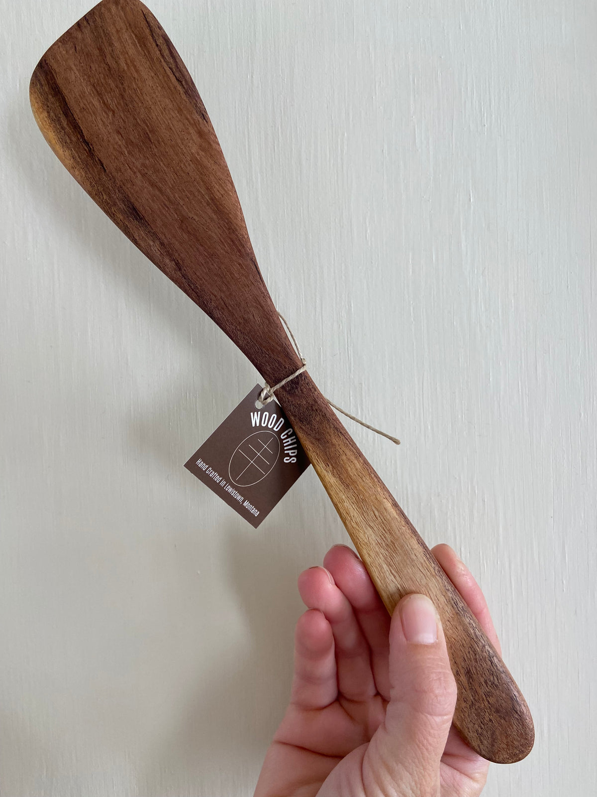 Handmade Flat Stirring Spoon