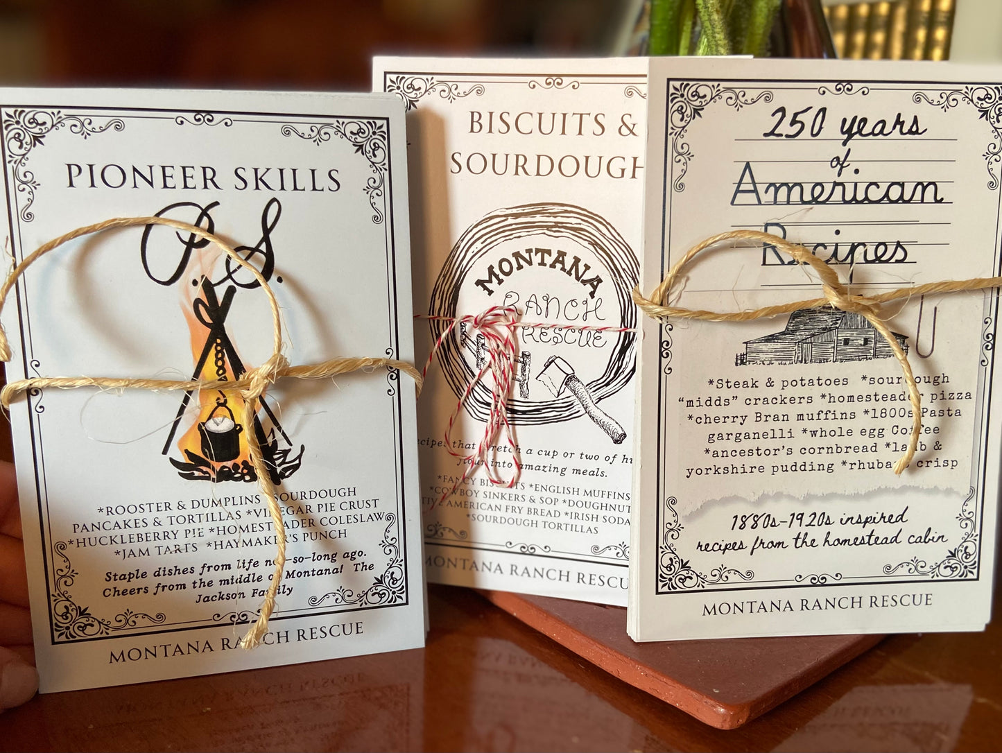 NEW! “250 Years of American Recipes” 10 Pack of Recipe Cards