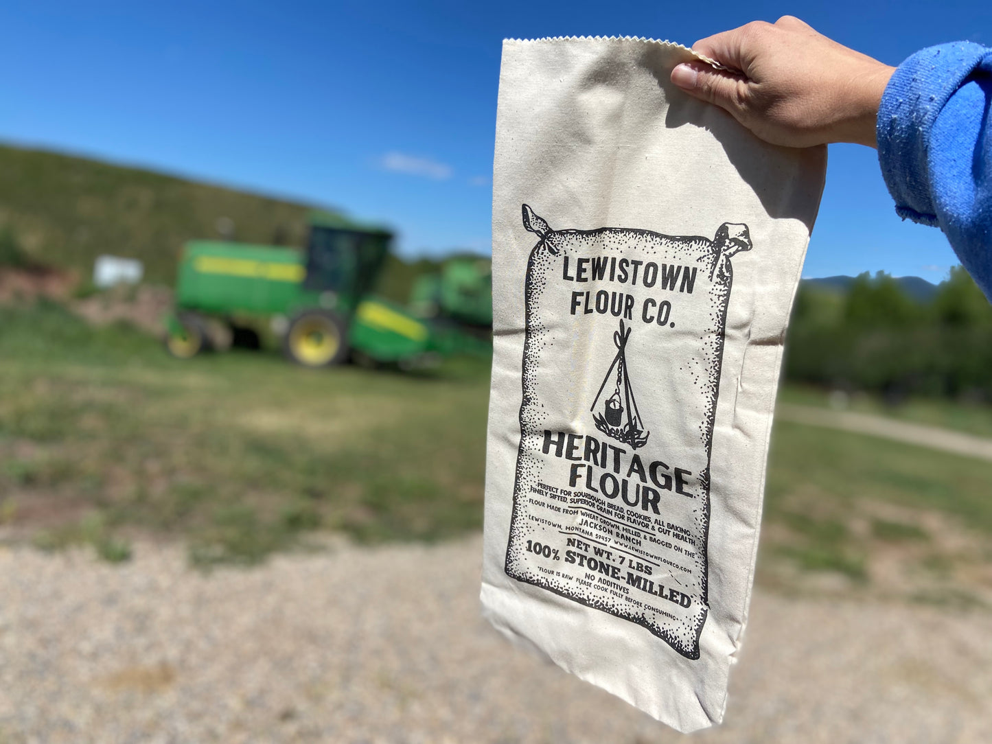 USA-Made Cotton Floursack