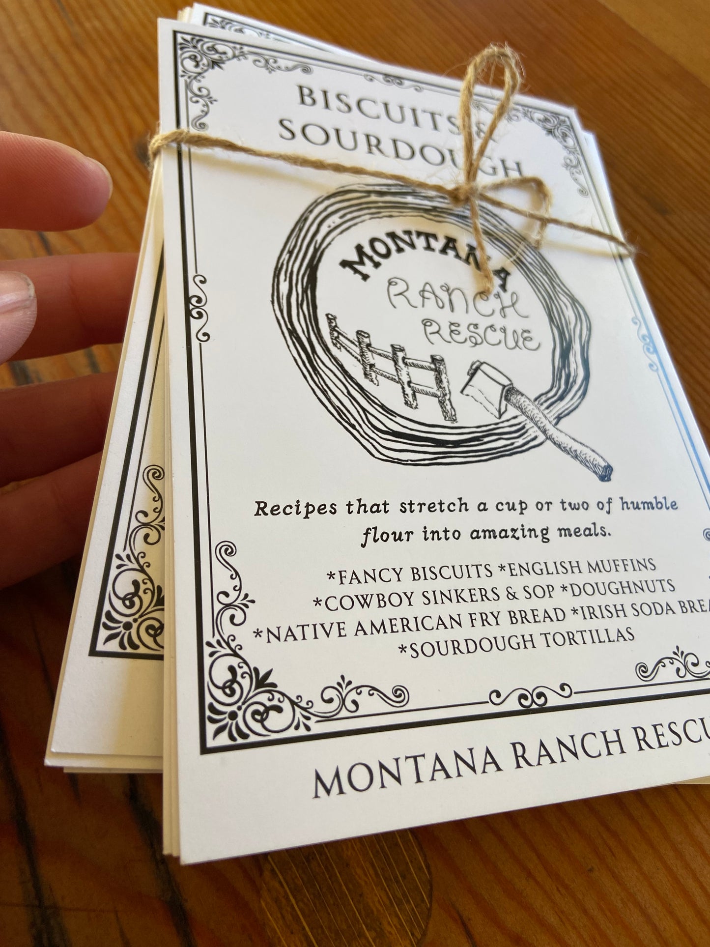 A Recipe Pack—“Biscuits & Sourdough”