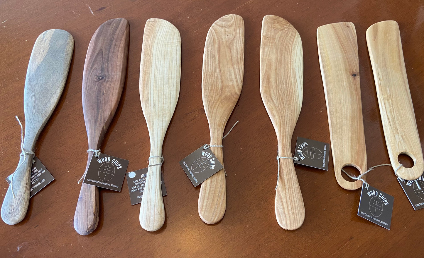 Bread Mixing “Spurtle”, Pale Wood (Ash)