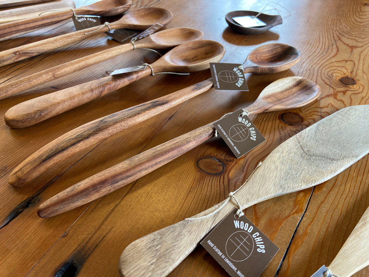 Butter knife, oak wood