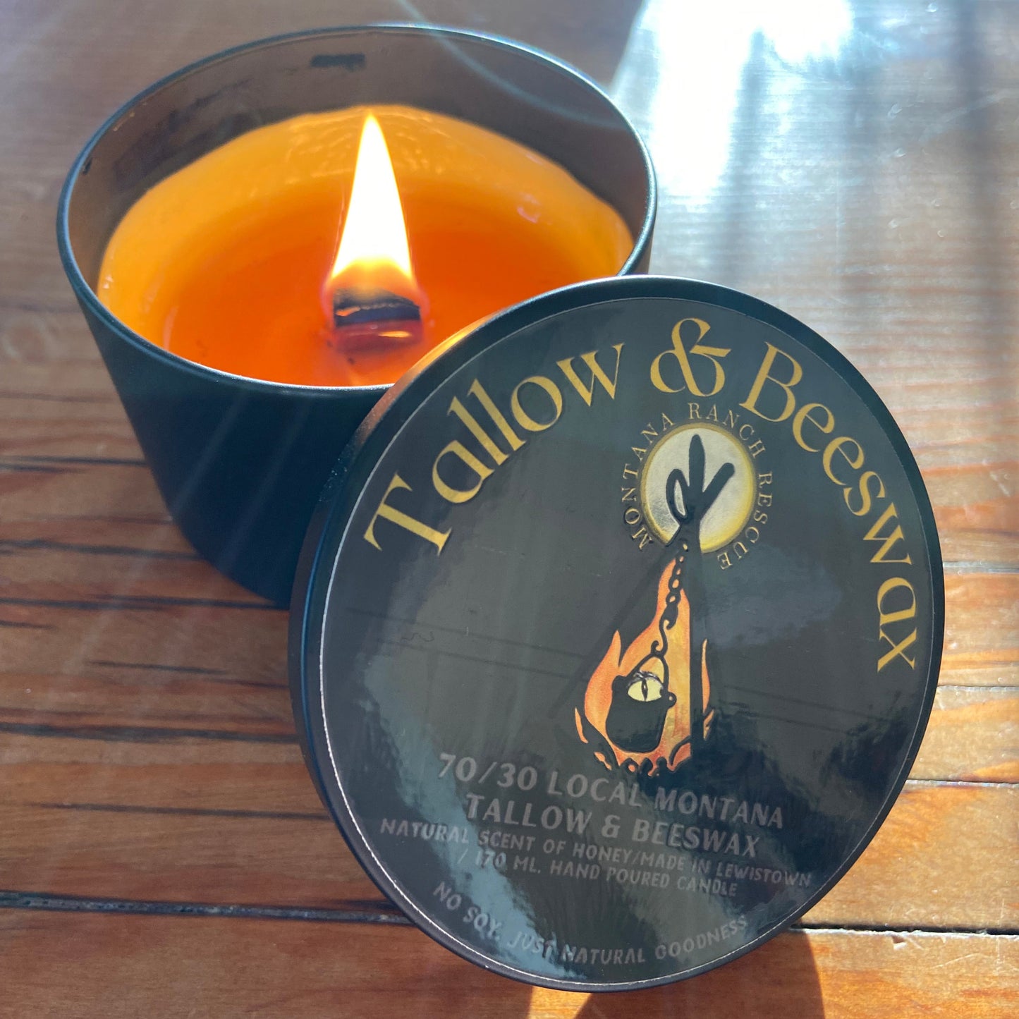 Tallow & Beeswax Candle
