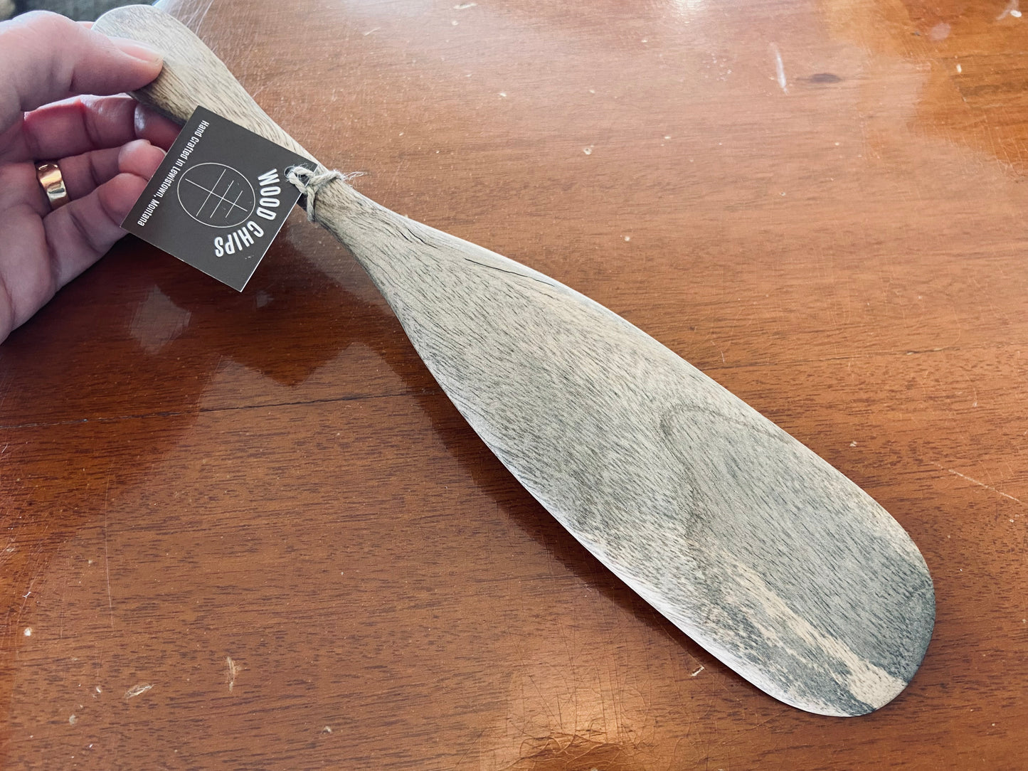 “Ghost Grey” Mixing Spurtle, Montana made