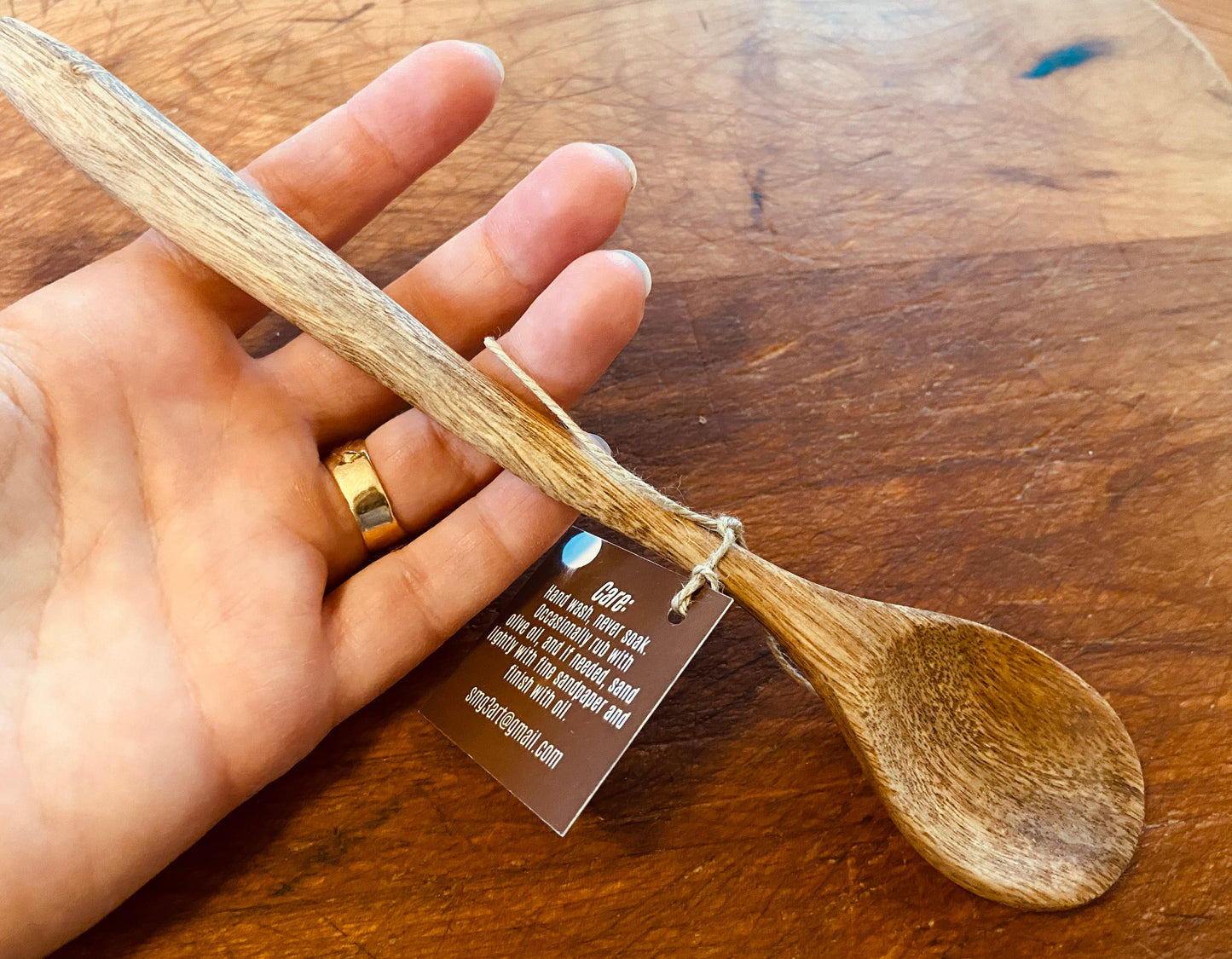 Handmade “Swizzle” Spoon