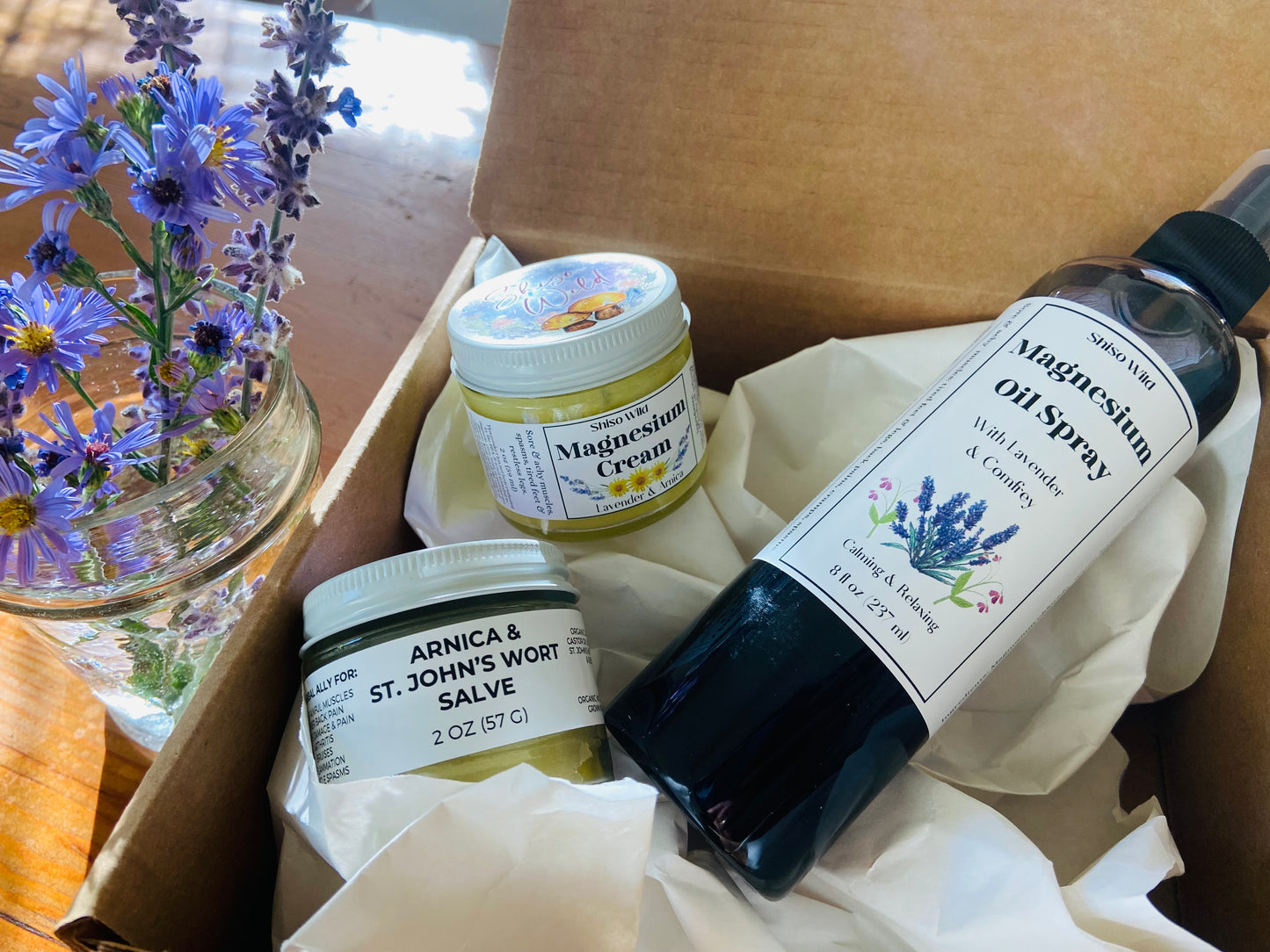 Box, For Sore Muscles