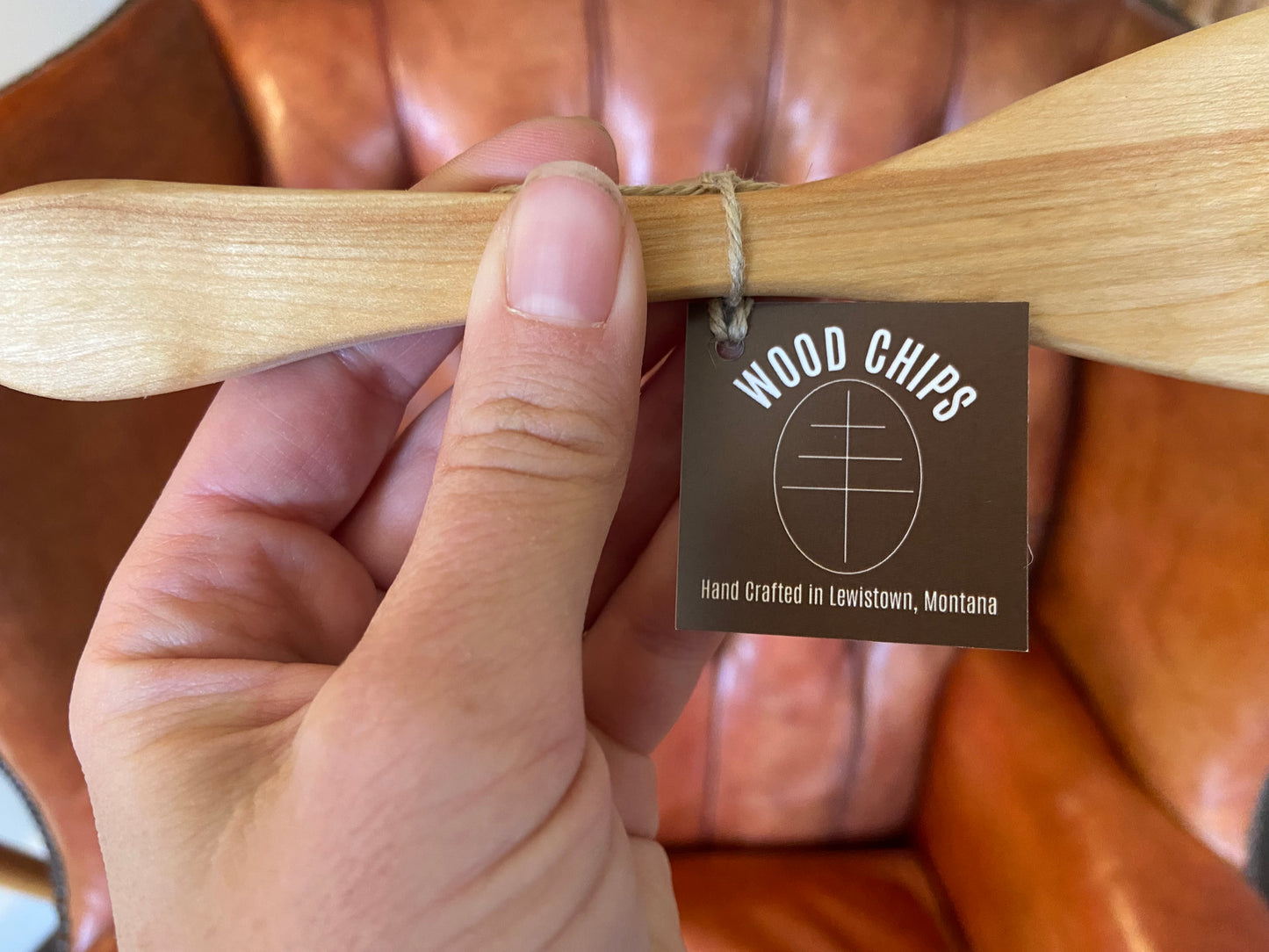 Bread Mixing “Spurtle”, Pale Wood (Ash)