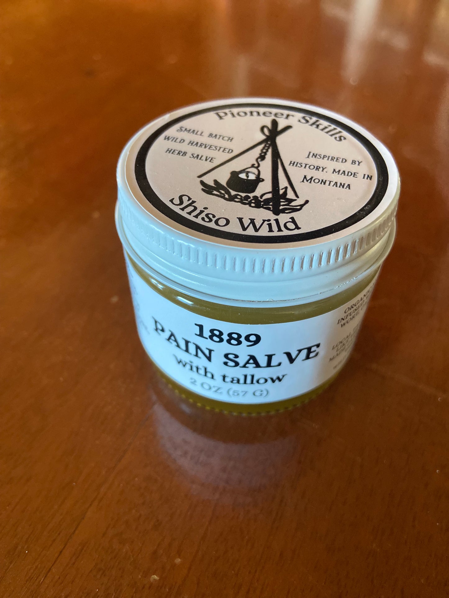 1889 Tallow Pain Salve (recipe from the 1889 cabin!)