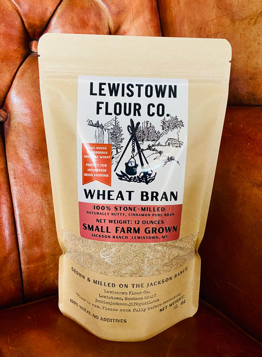 Wheat Bran—Rouge De Bordeaux 1800s heritage wheat