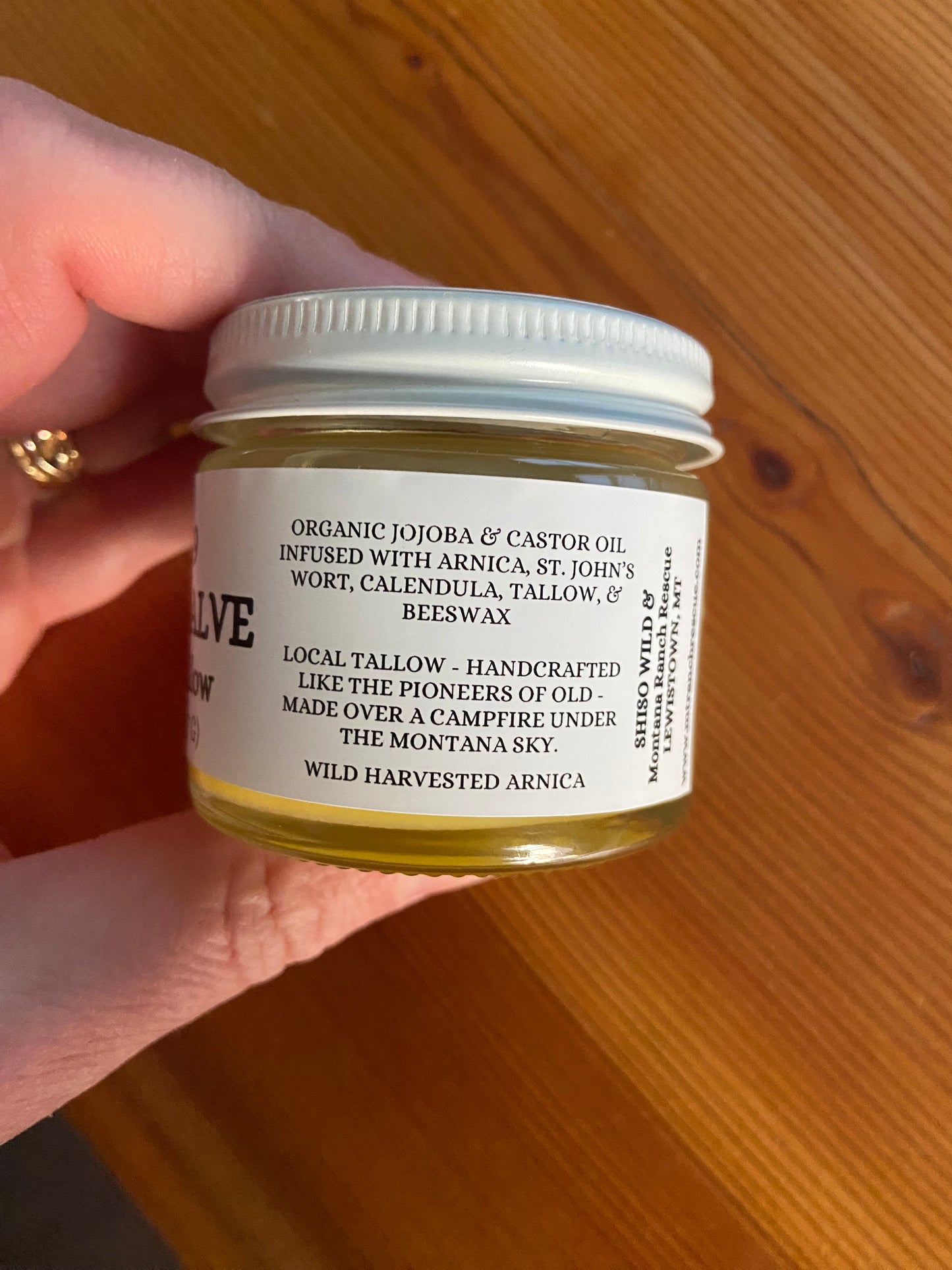 1889 Tallow Pain Salve (recipe from the 1889 cabin!)