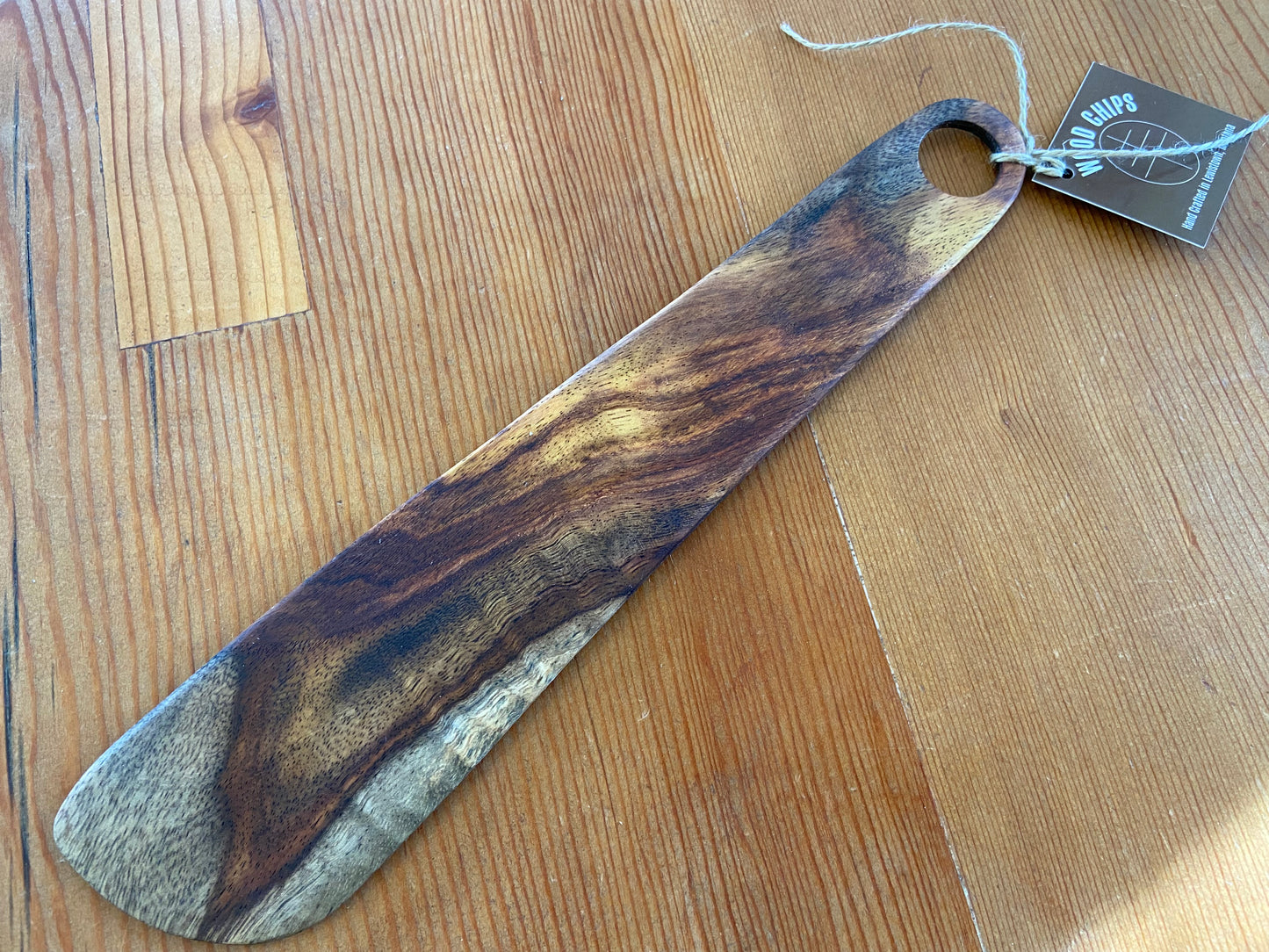 Spalted Mesquite Mixing Spurtle
