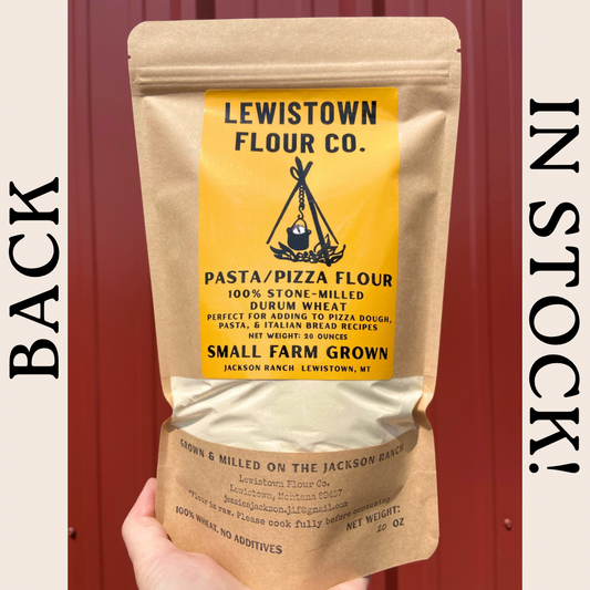 Pasta/Pizza Flour, 100% “00” fine Montana Durum