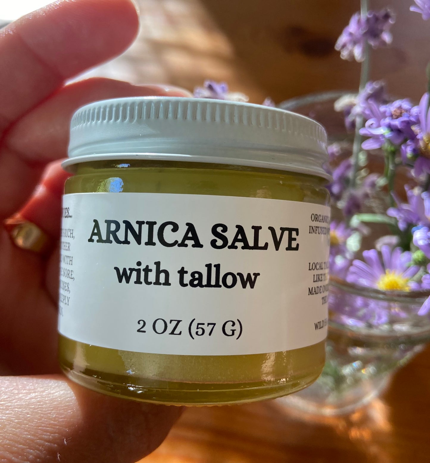 1889 Tallow Pain Salve (as seen made in the 1889 cabin!)