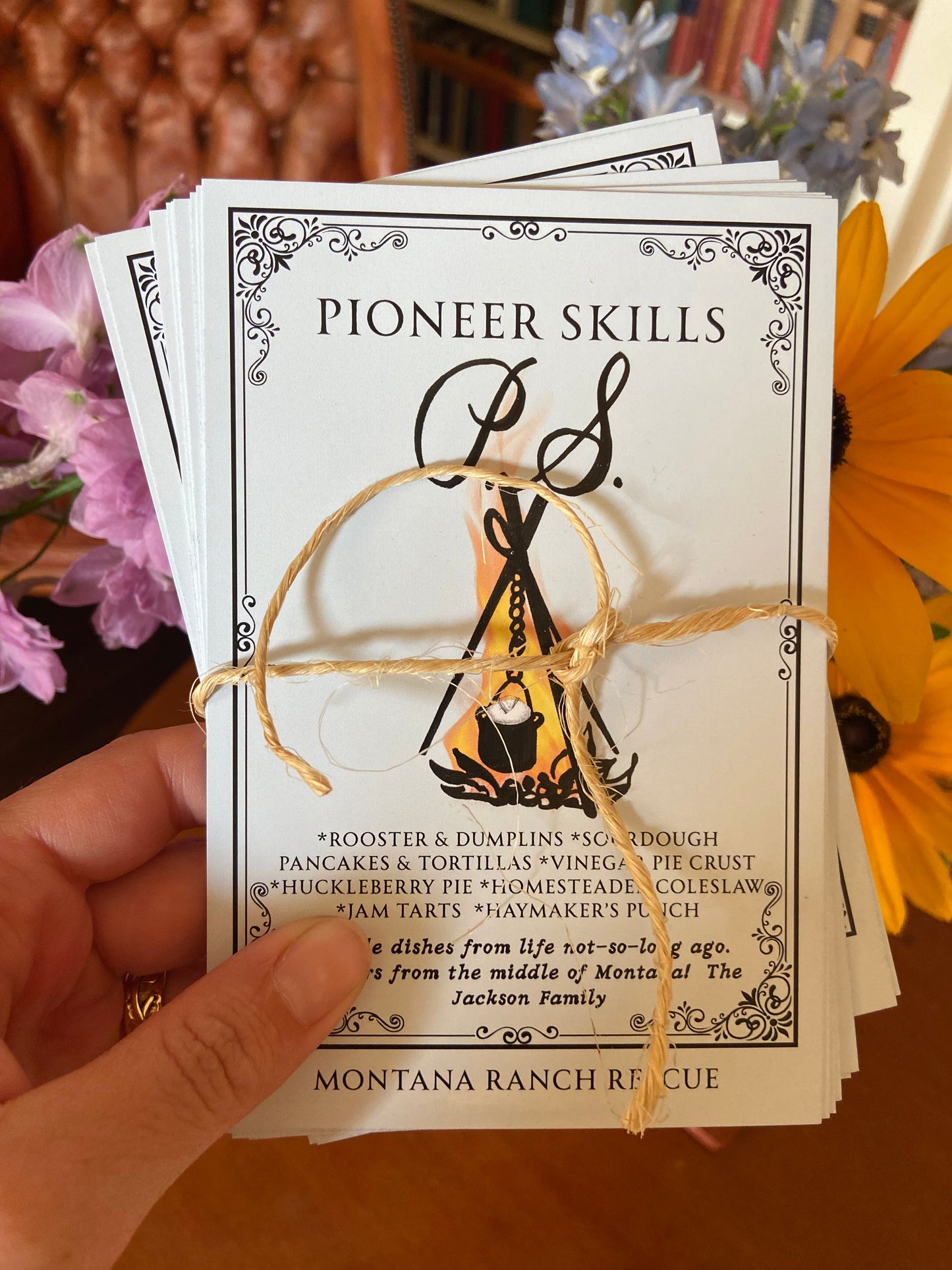 10 Recipe Pack!—“Pioneer Skills” mini cookbook