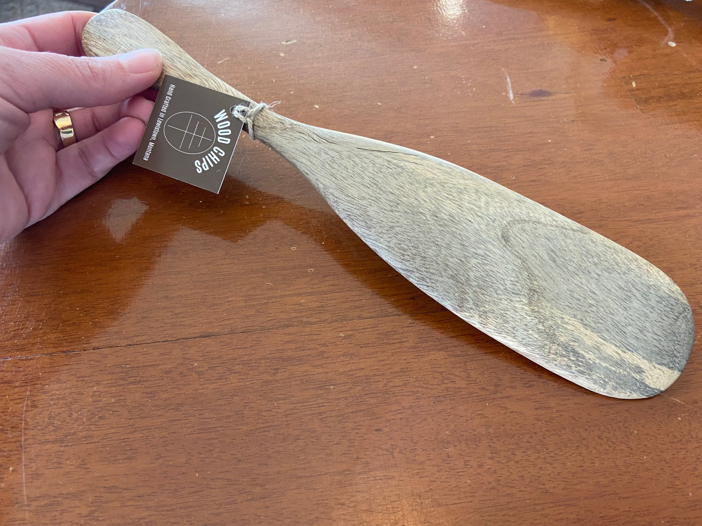 “Ghost Grey” Mixing Spurtle, Montana made