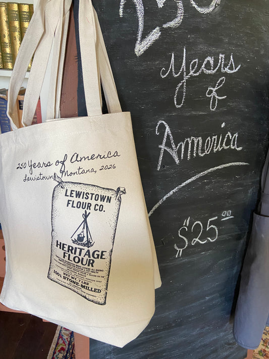 XL Canvas Tote: “250 Years USA”