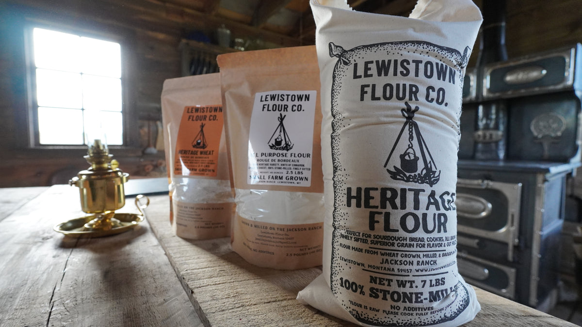 All Purpose Sifted Flour—Rouge De Bordeaux 1800s heritage wheat