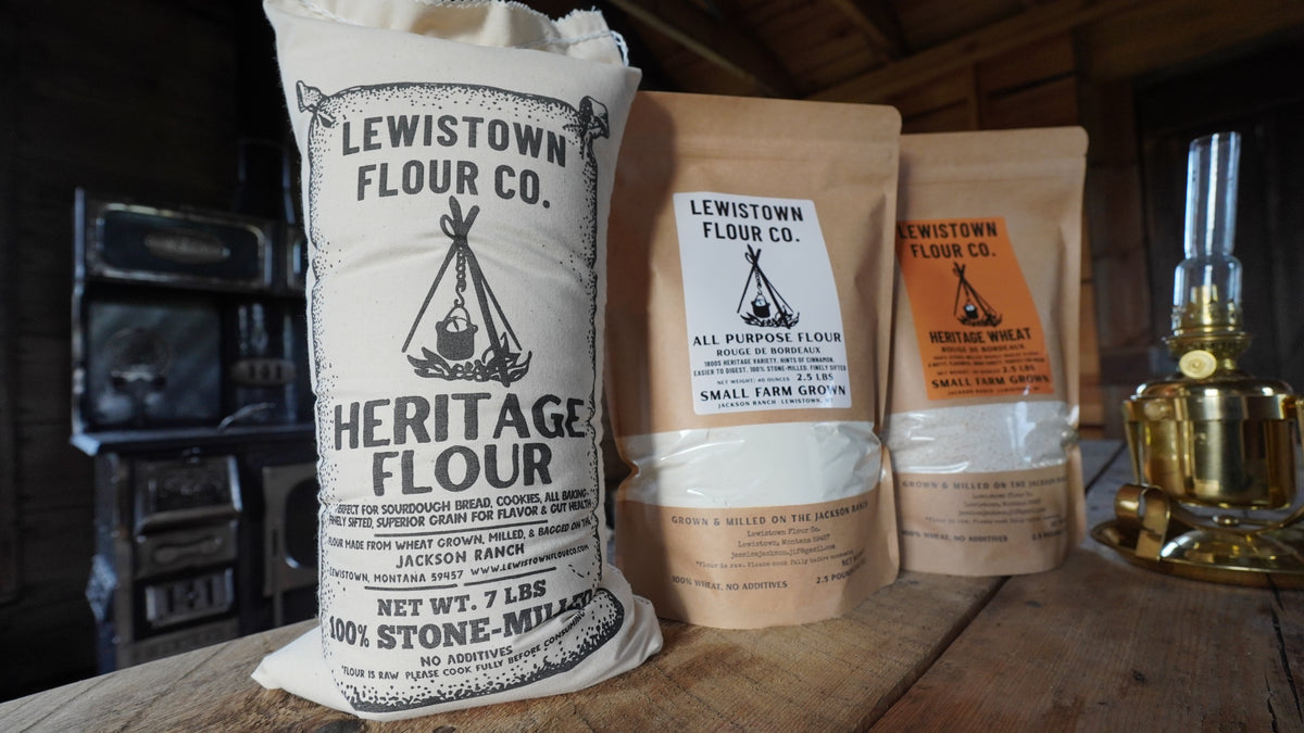 All Purpose Sifted Flour—Rouge De Bordeaux 1800s heritage wheat