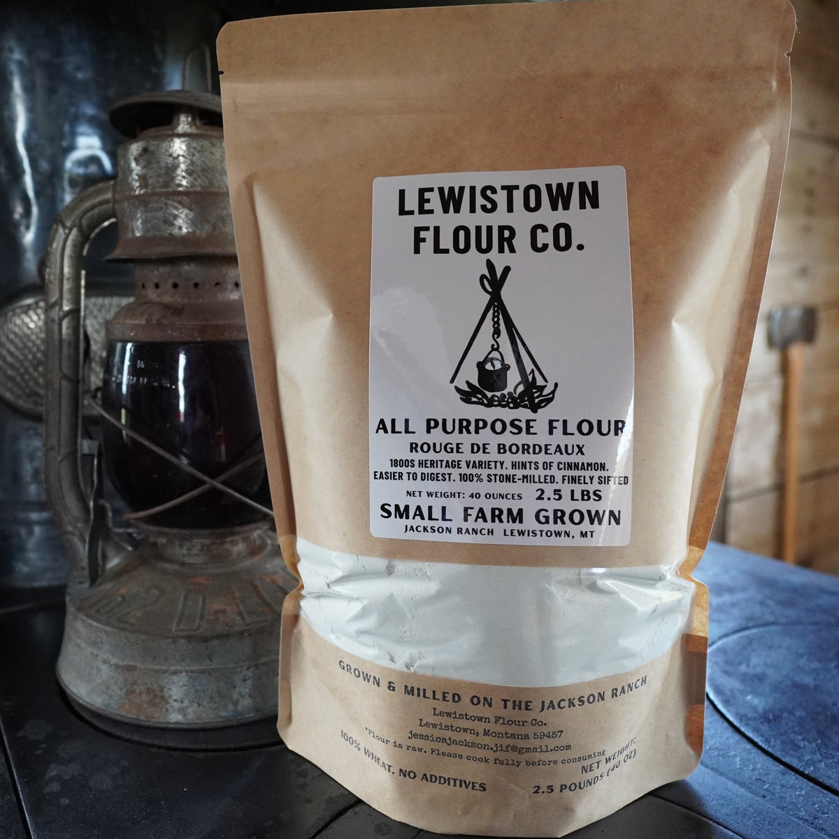 All Purpose Sifted Flour—Rouge De Bordeaux 1800s heritage wheat