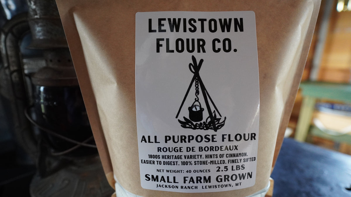 All Purpose Sifted Flour—Rouge De Bordeaux 1800s heritage wheat