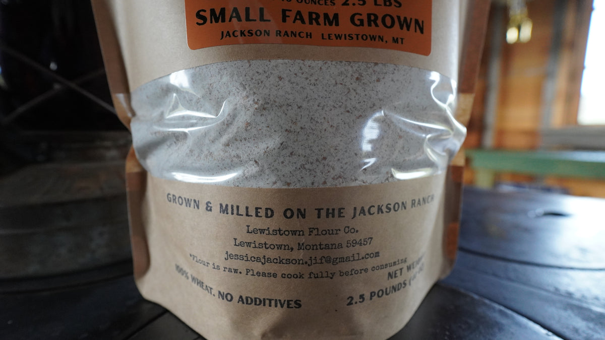 Whole Wheat Flour—Rouge De Bordeaux 1800s heritage wheat