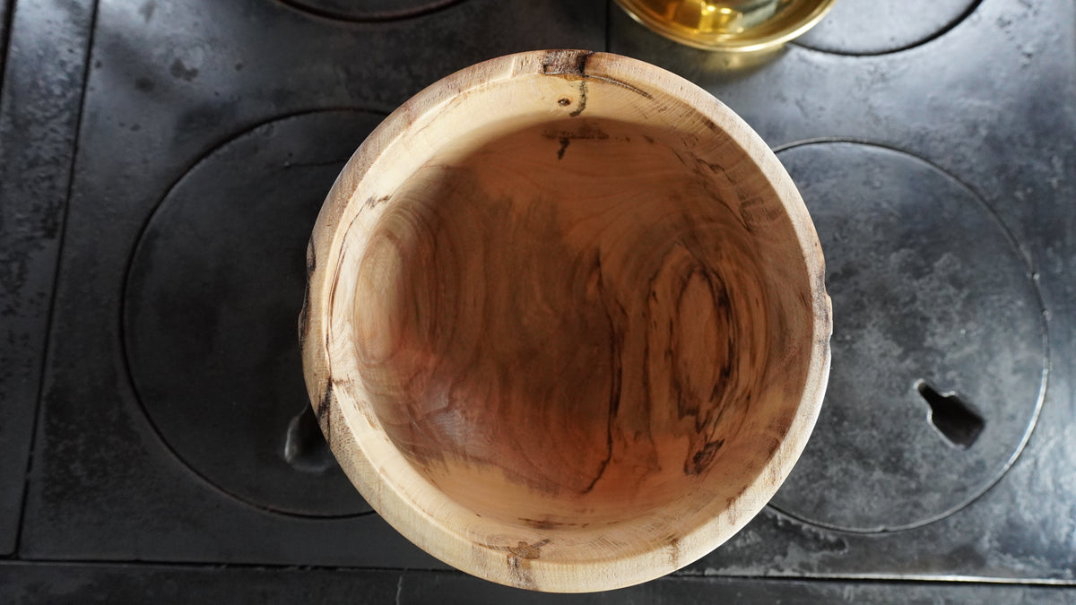Hand-Turned Hackberry Bowl--Eldon Foster