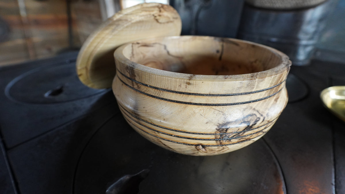 Hand-Turned Hackberry Bowl--Eldon Foster