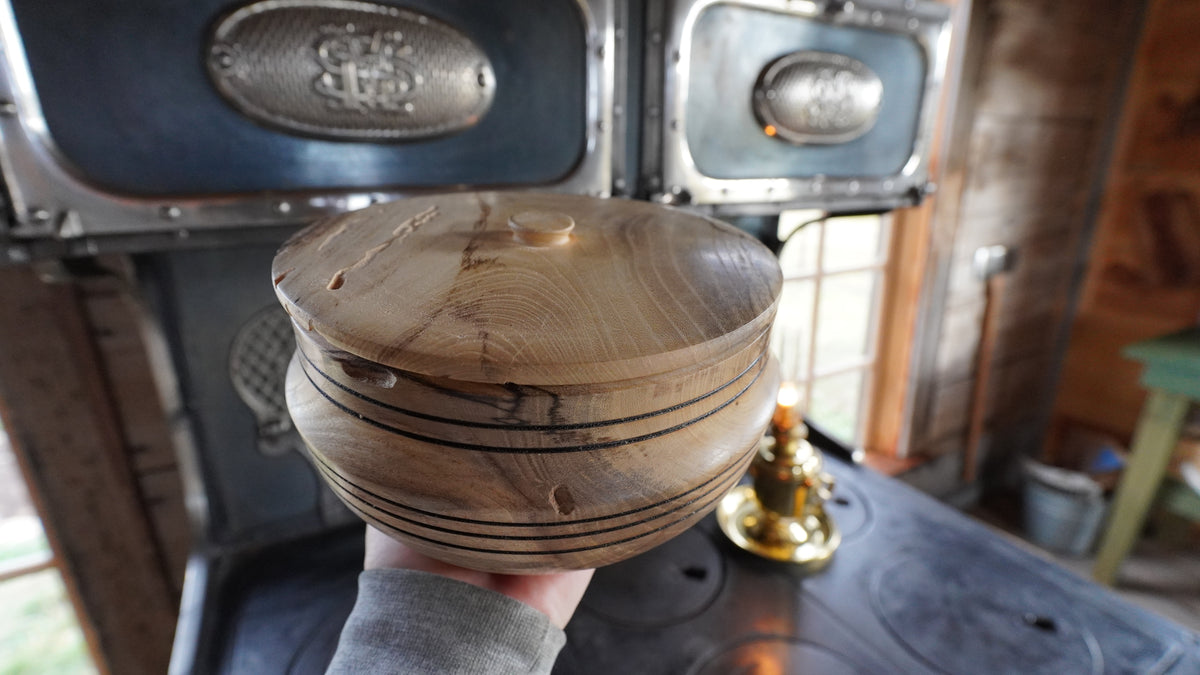 Hand-Turned Hackberry Bowl--Eldon Foster