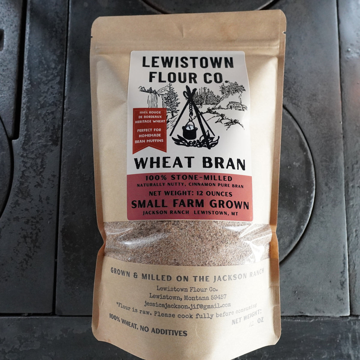 Heritage Wheat Bran—perfect for muffins! (nutty, cinnamon flavor)