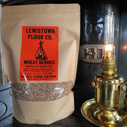 100% Wheat Berries—Rouge De Bordeaux 1800s heritage wheat