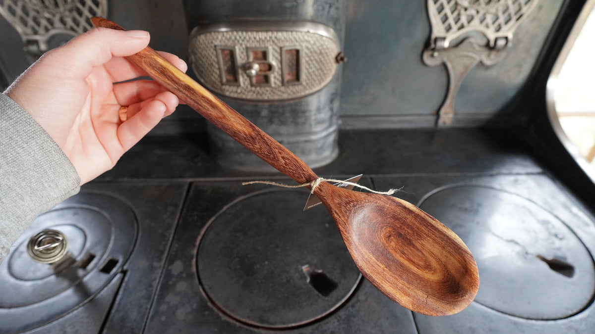 "Straight-As-An-Arrow" Kitchen Spoon