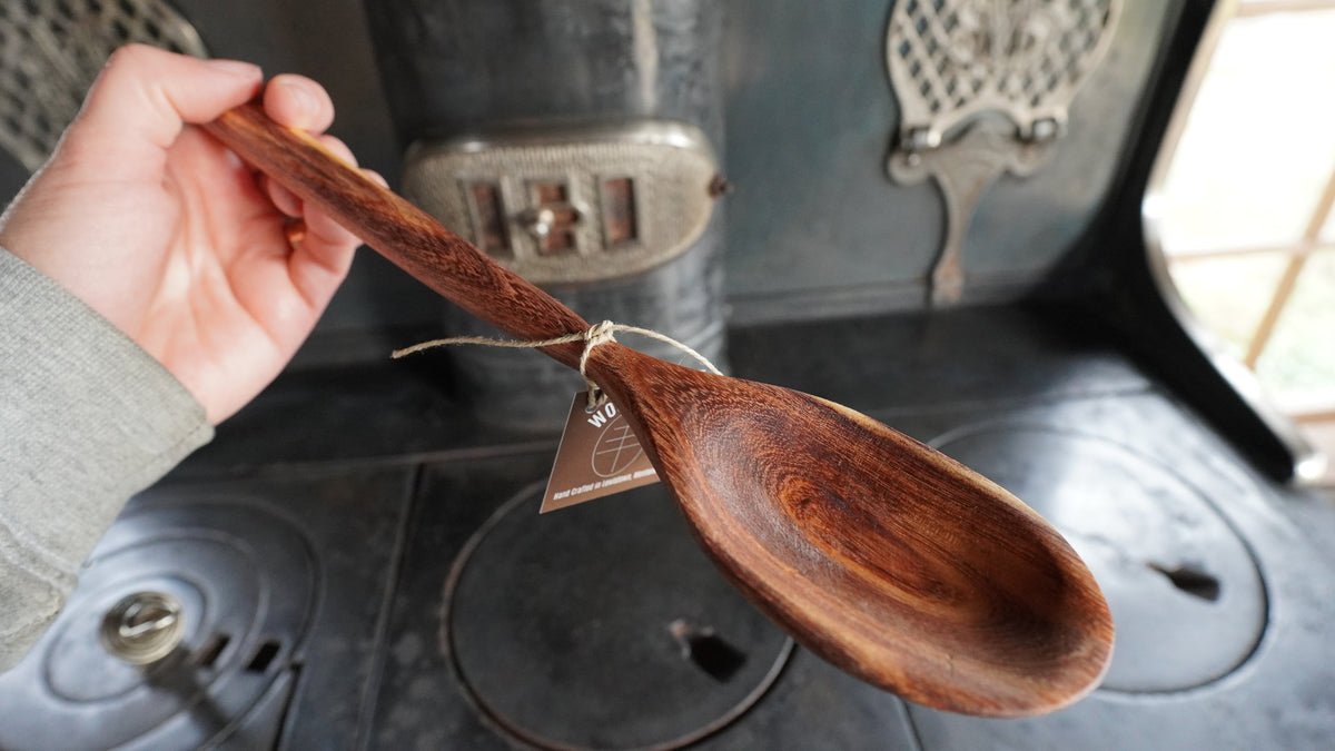 "Straight-As-An-Arrow" Kitchen Spoon