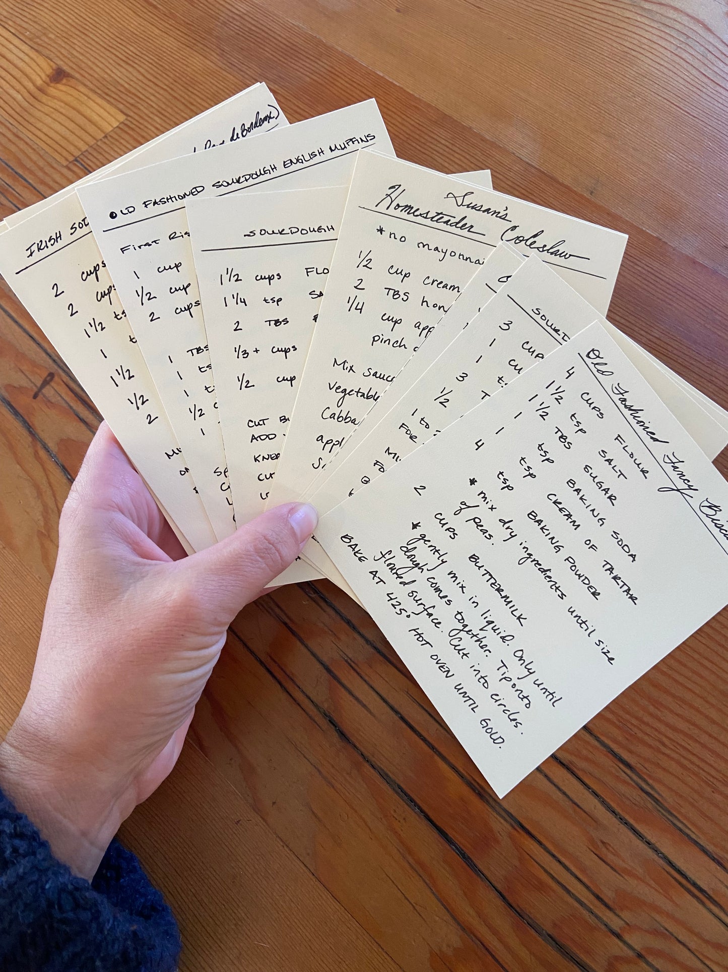 A Recipe Pack—“Biscuits & Sourdough”