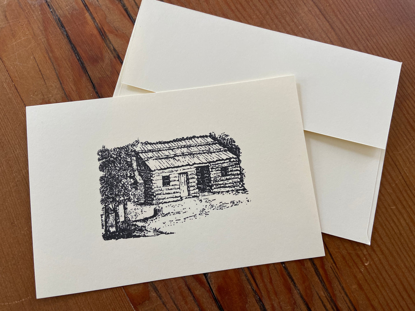 “The Perfect Homestead”, pack of hand-stamped cards